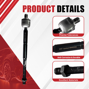 GDST - Garantía de un año - <span class=keywords><strong>Venta</strong></span> caliente - Piezas de vehículo para eje delantero: Extremo de cremallera de dirección, barra axial, rótula de dirección interior OEM 93741074 para DAEWOO - Product Image 4