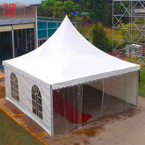 Carpa Pagoda de PVC Blanca de Alta Calidad 3x3 4x4 5x5 en Venta - Product Image 6