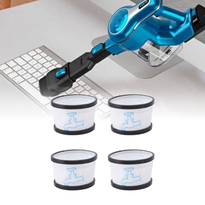 Filtro de repuesto para <span class=keywords><strong>aspiradora</strong></span>, accesorios para <span class=keywords><strong>aspiradora</strong></span>, filtros para <span class=keywords><strong>INSE</strong></span> S600 S6P S6, piezas de <span class=keywords><strong>aspiradora</strong></span>, color blanco, 4 Uds. - Product Image 2