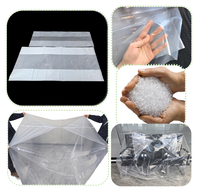 Pochette transparente en LDPE à fond carré, anti-moisissure, pour aliments pour animaux de compagnie, aliments en conserve, nourriture sèche pour chats et chiens, graines pour oiseaux, stockage anti-humidité