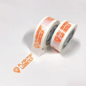 Benutzer definierte Logo Klebeband billige Bopp Tape Jumbo-Rolle mit Logo gedruckt