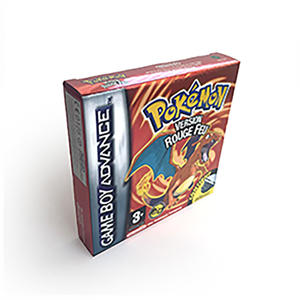 Cartouche de Jeu Vidéo Holographique Métallique Pokémon Émeraude, Vert Feuille, Rouge Feu, Rubis et Saphir pour Garçons, Boîte Advance pour <span class=keywords><strong>GBA</strong></span> - Product Image 3