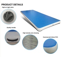 Tapis de gymnastique gonflable, 3-12m de long, airtrack, en matériau DWF, pour la gymnastique