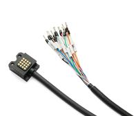 Module d'interface de signal électrique pour vannes robotisées 16 broches, origine CN