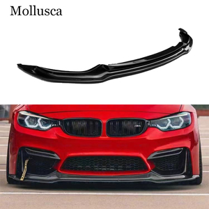 For 3 Series F80 <b>M3</b>/F82 M4 V Style Carbon Fiber Front Lip Front Bumper Front Shovel Accessory Kit 2013-2019 - Product Image 1
