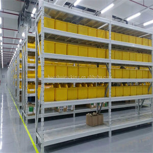 אחסון צינור פרופיל אלומיניום מארק רב-גבורות אחסון מדפי מדף אחסון תעשייתי מסוג מתכת 3pl מדפים תעשייתיים - Product Image 3