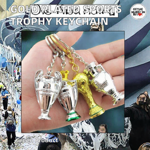 Trofeo de Resina Chapado en Oro de Small World Sports, Premio de Fútbol, Llavero para Fanáticos del Fútbol, Ecológico, Marca RAYSYN, Trofeos de Bienvenida - Product Image 6