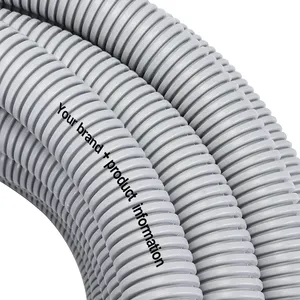 Flexible Plastic Pipe Manufacturer Of Custom Color Size PVC Electrical Corrugated Flexible Conduit Pipe UL