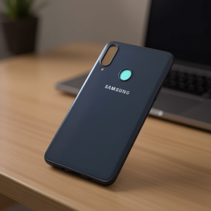 Carcasa Trasera Azul para Samsung Galaxy A20s 2019 A207F, Pieza de Repuesto, Material ABS - Product Image 2