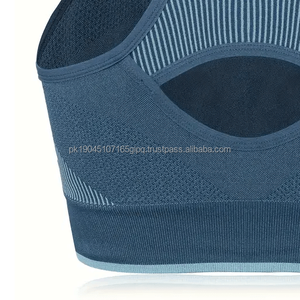 Nouveau soutien-gorge de sport grande taille pour femmes imprimé de logo personnalisé de haute qualité de forme physique respirant et durable soutien-gorge de sport pour femmes de gymnastique - Product Image 5