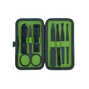 MS-452-A ensemble de <span class=keywords><strong>manucure</strong></span> Dark Knight soins personnels-Kit de coupe-ongles <span class=keywords><strong>manucure</strong></span> de luxe 7 en 1 ensemble de pédicure professionnel kit de toilettage - Product Image 5