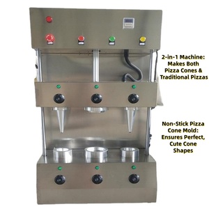 New Automatic Commercial <strong>Pizza</strong> Vending Machine Cone <strong>Shape</strong> Durable Quality for Restaurants Food Shops Engine Motor Core Included - Product Image 2