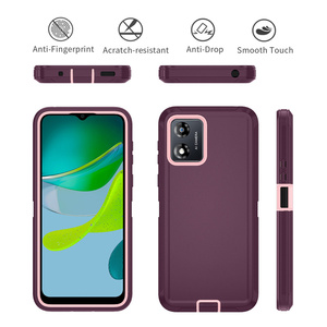 เคสโทรศัพท์กันกระแทกแบบเต็มรูปแบบสำหรับ <span class=keywords><strong>Motorola</strong></span> <span class=keywords><strong>Moto</strong></span> E13 รุ่นใหม่ <span class=keywords><strong>360</strong></span> 3 in 1  ฝาครอบโทรศัพท์ <span class=keywords><strong>MOTO</strong></span> E13 - Product Image 3