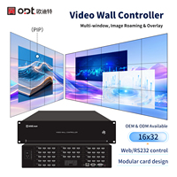 Contrôleur de mur vidéo multi-écrans 4K 4x20 8x32 16x32, commutateur matriciel, processeur de raccordement d'images sans coupure pour écrans LED LCD