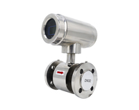 4-20Ma Battery Operated Electromagnetic Flow Meter Stainless Steel Flowmeter Suitable for Multiple Liquids Pulp Drinks