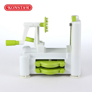 Best-seller - Gadget de cuisine - Acier inoxydable - Facile à nettoyer - Spiraleuse à légumes 3 en 1 - Product Image 5