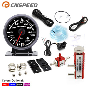 CNSPEED เกจวัดบูสท์ 52 มม. ตัวควบคุมเทอร์โบ ชุดอุปกรณ์ปรับแต่งรถยนต์ 12V แบบสากล - Product Image 1