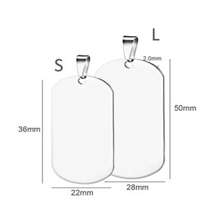 <span class=keywords><strong>Collier</strong></span> avec photo personnalisée pour femmes, acier inoxydable, gravure de <span class=keywords><strong>plaque</strong></span> de nom de famille, pendentif de <span class=keywords><strong>collier</strong></span>, cadeau de nom d'animal de compagnie, punk rock - Product Image 5