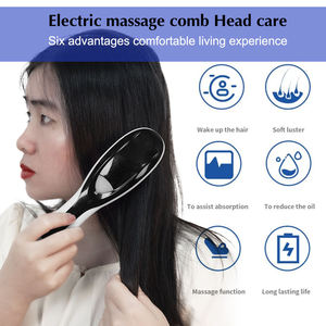 Nouvelle brosse de massage multifonctionnelle 2026 avec pulvérisation, auto-nettoyante et antistatique pour le cuir chevelu – Outil de soin capillaire et masseur de cuir chevelu - Product Image 2