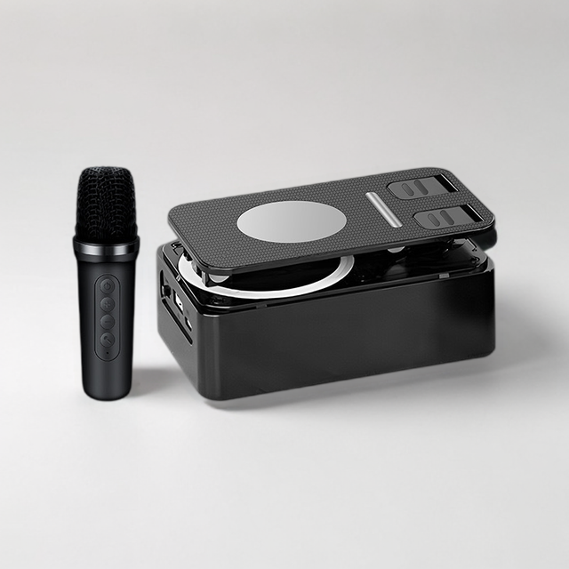 Mini Speaker 4 in 1 K-18 Wireless BT Speaker With Holder for Desktop Home Computer