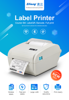 Mini imprimante thermique d'autocollants FBA 4x6 pouces imprimante d'étiquettes d'expédition avec résolution de 203dpi, reçu de caisse et style de couleur
