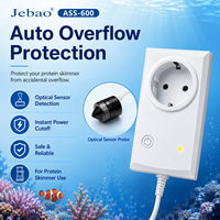 Jebao ASS600 220V Skimmer intelligent automatique avec protection anti-débordement pour aquarium de récif marin et skimmer de protéines pour aquarium