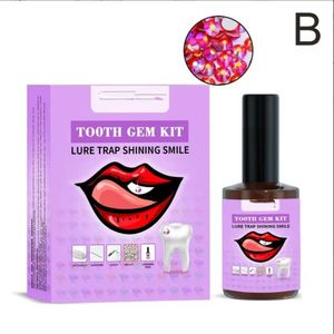 Ensemble de bijoux dentaires multicolores, faciles à retirer et à installer, magnifiques, solides et fiables, pour perceuse à eau, unisexe - Product Image 2