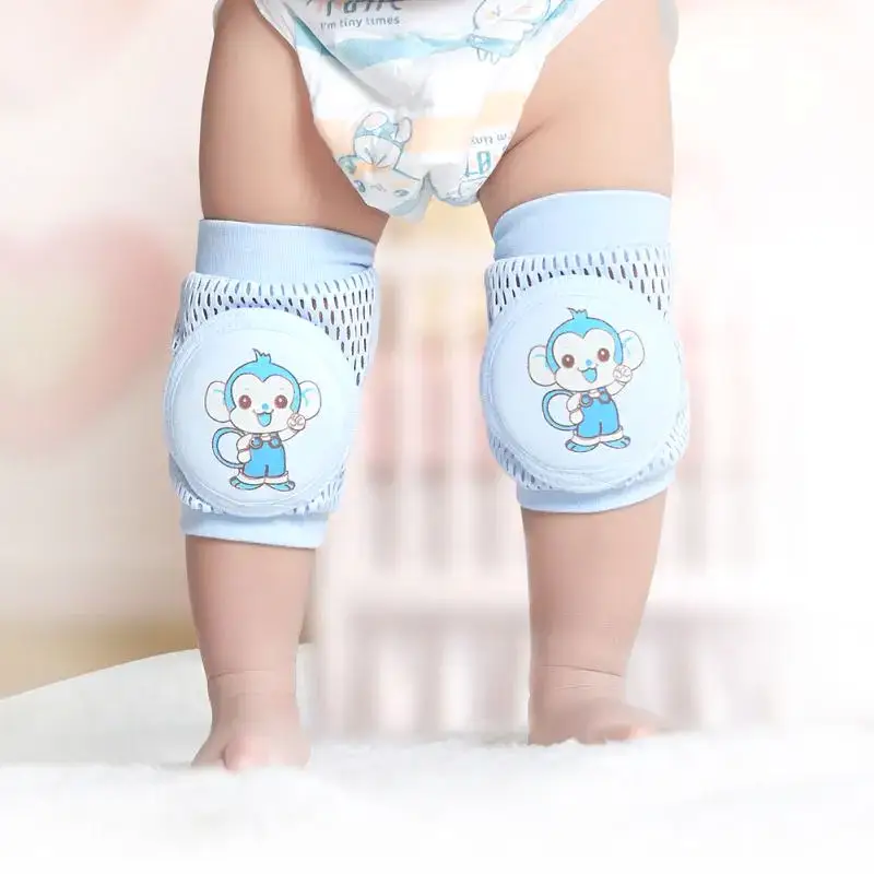 Atmungsaktive Kinder Raupen Ellenbogen Kleinkinder Baby-Kniepads Sicherheitsnetz-Kniepad-Schutz für Jungen Mädchen