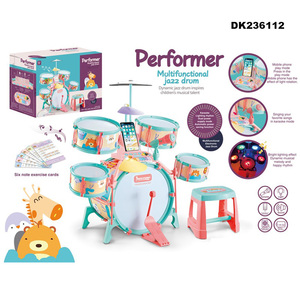 Instrumentos Musicales para Niños, <span class=keywords><strong>Juguete</strong></span> de Batería de <span class=keywords><strong>Jazz</strong></span> para Niños con Sonido y Luz - Product Image 6