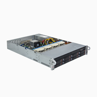 Server Rak 2U Murah untuk prosesor Xeon E5-2600 v3/v4 Dual Socket LGA-2011-3 Chipset C612 2 RJ45