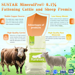 Ruminanti additivi per mangimi animali premiscelato per animali di capra ovini da ingrasso additivo per mangimi per animali premiscele da ingrasso per bovini e ovini - Product Image 2