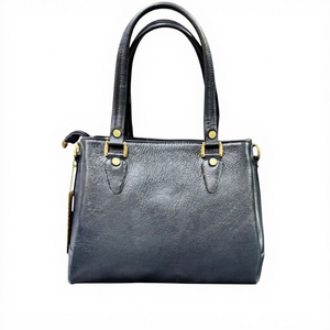 Sac à main décontracté pour femme en cuir véritable 100% BS INTERNATIONAL, fabriqué en Inde, léger, pliable, grande capacité, fermeture éclair - Product Image 6