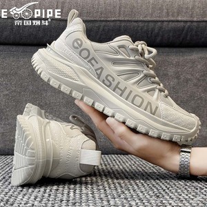 Chaussures de randonnée pour hommes E PIPE, empeigne en mesh respirant, semelle intermédiaire en EVA, semelle extérieure en caoutchouc, bout rond, toutes saisons, décontractées, pour la marche en plein air - Product Image 1