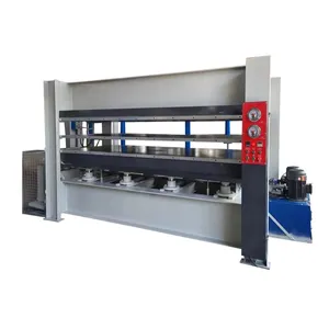 Hot Hydraulic Press Punch Machine Multi Layer Hot Press Oil Plywood Melt Glue Machinery For Curved Plywood Forming