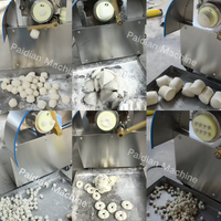 Machine automatique de fabrication de boulettes de graines de sésame, petite machine de découpe et de formage de boulettes de pâte à pain pour boulangerie et produits céréaliers