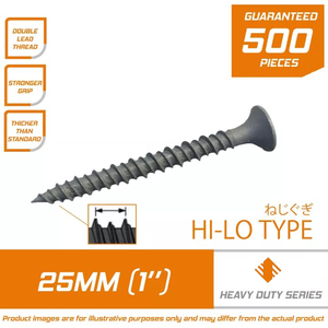 สกรู Drywall ผนังแห้ง M6 C1022a X 25,สกรูเกลียวสูงสีดำฟอสเฟต D Pro Twist <span class=keywords><strong>Patta</strong></span> 3.5X19สำหรับกล่อง3.5 - Product Image 5