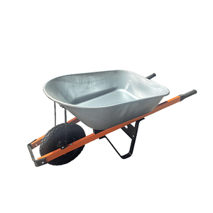 Chariot à roue unique avec poignée <span class=keywords><strong>en</strong></span> <span class=keywords><strong>bois</strong></span>, chariot à roue robuste pour travaux de construction - Product Image 6