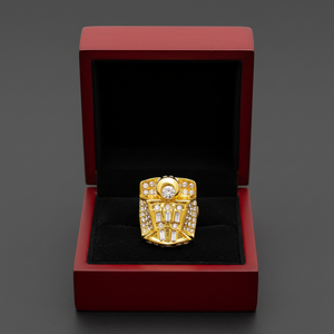 Bague de championnat <span class=keywords><strong>Jordan</strong></span> des <span class=keywords><strong>Chicago</strong></span> <span class=keywords><strong>Bulls</strong></span> 1998 en alliage et pierre naturelle, design unisexe, bijou de fête et commémoratif pour les fans - Product Image 2