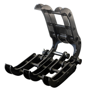 Grappin hydraulique rotatif <span class=keywords><strong>pour</strong></span> bois, grappin <span class=keywords><strong>pour</strong></span> excavatrice, accessoire <span class=keywords><strong>pour</strong></span> <span class=keywords><strong>mini</strong></span>-excavatrice - Product Image 1