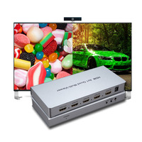 HDMl 4x1 Splitter Picture Division 4CH Quad Multi Viewer avec Seamless Switcher