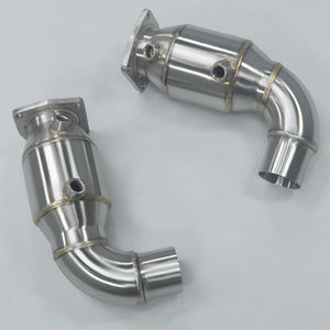 <span class=keywords><strong>Tube</strong></span> d'<span class=keywords><strong>échappement</strong></span> SS304 poli pour Porsche 911 991.1 Turbo 3.8T - Product Image 3