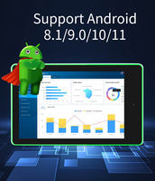 Tablet Android 8 RK3566 10 inci 2GB+16GB 1280x800 4G Kamera 2MP NFC RFID Lampu LED Tahan Air Tahan Banting untuk Penggunaan Bisnis WA1032T