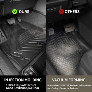 Alfombrillas de Coche EKR Personalizadas de Lujo, Impermeables, de Material TPE 3D, con Protección para Todas las Estaciones, para CR-V, Juego Completo de 4 Piezas - Product Image 5