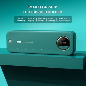 Hot Sell Toothbrush Sterilizer Case <b>Wall</b>-mounted UVC Disinfection Toothbrush Box Holder for Home Use - Product Image 4