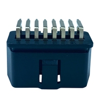 Conector OBD2 OBDII de 16 Pines, 12V 24V, Negro, para Automóvil, en Oferta