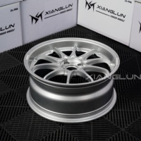 Jantes de performance multi-rayons 2 pièces, finition argent brillant poli, ET PCD personnalisé, directement de l'usine, pour Lexus IS ES LS RC RX
