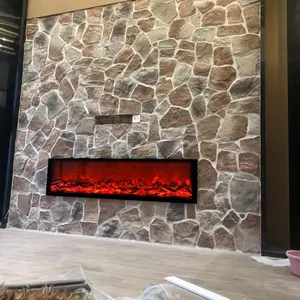 Custom European electronic mantelpiece simulates fire embedded American mantelpiece decorative cabinet electric fireplace heater