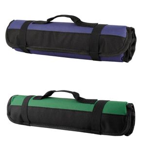 Portable ElectricianTool <b>Bag</b> <b>Roll</b> Organizer Durable Oxford TechnicianToolBag 22 <b>Tool</b> Slots Special Purpose <b>Bag</b> - Product Image 4