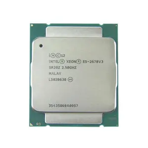 Дешевая цена, оптовая продажа, процессор E5 2678 v3 двенадцать ядер 2,5 ГГц процессор Intel Xeon для сервера