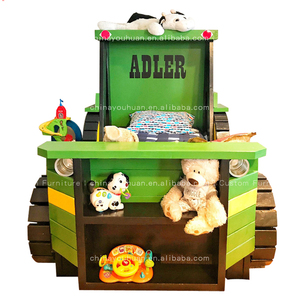 Cartoon <strong>Car</strong> <strong>Single</strong> <strong>Bed</strong> for Kids' Room Creative Personalized <strong>Bed</strong> for Boy Multi-functional Storage <strong>Bed</strong> for Boys' Bedroom - Product Image 6